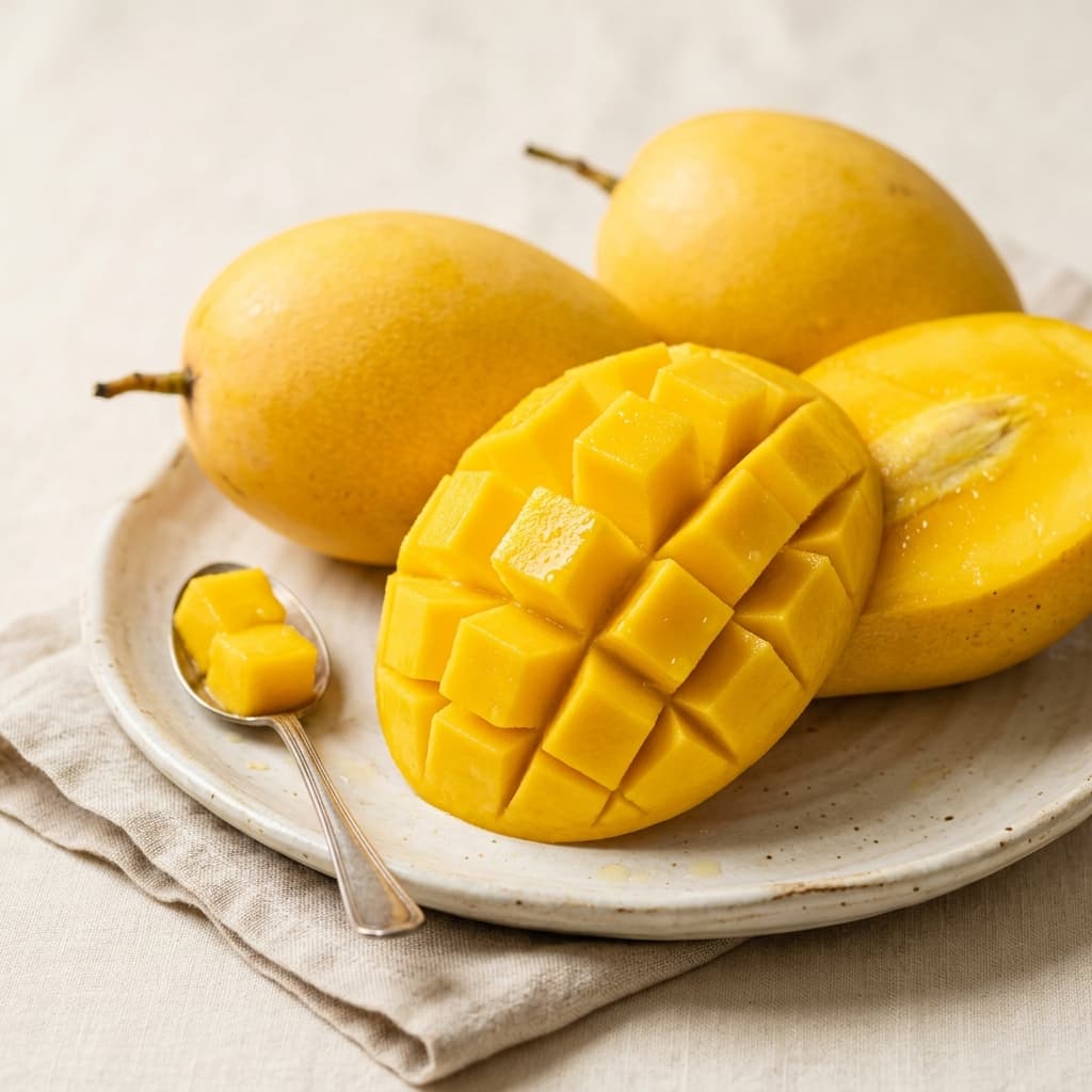 Xoài Cát Hòa Lộc chín vàng ngọt lịm